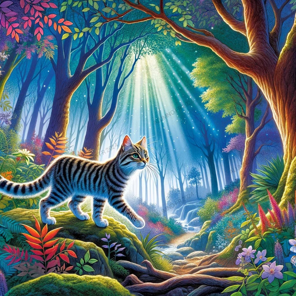 Le chat des forêts